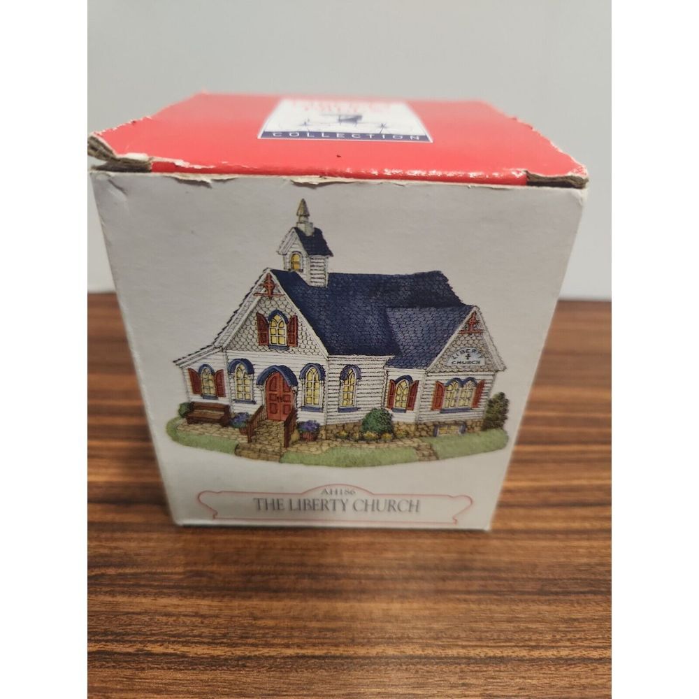 Liberty Falls "The Liberty Church* Mini Village House #AH186 1999